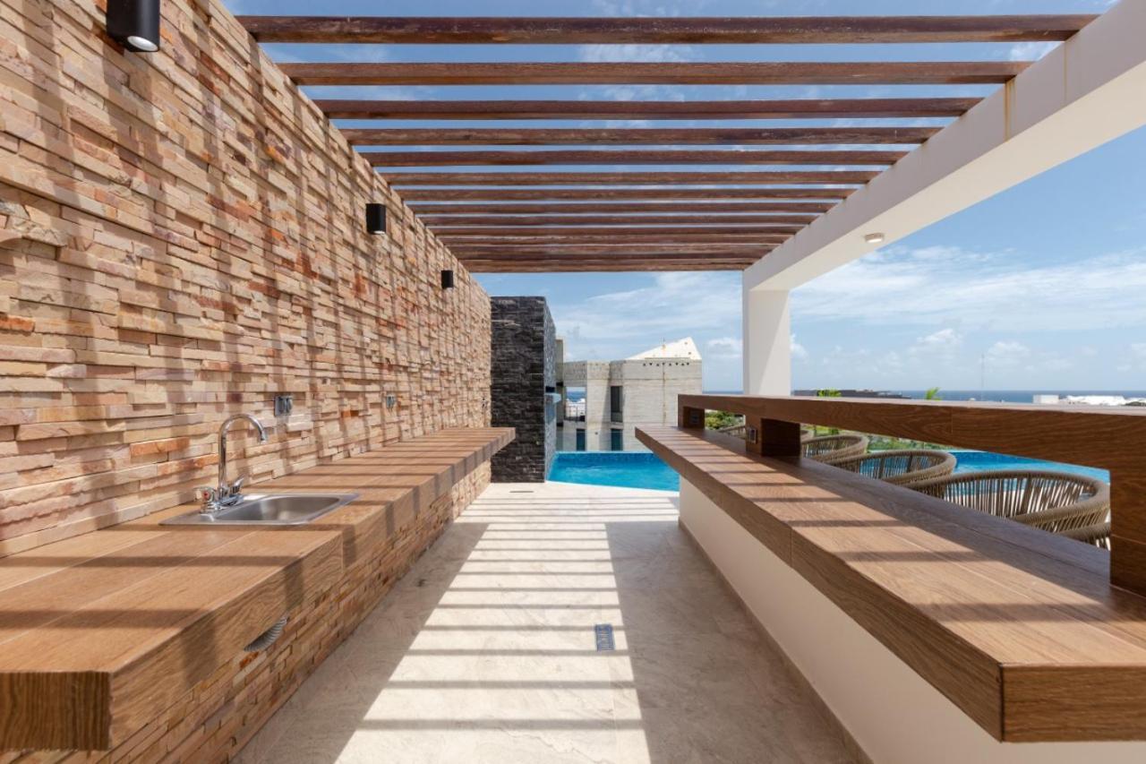 Luxury Dep Whit Pool Apartman Playa del Carmen Kültér fotó